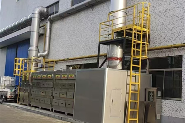 無錫海天機(jī)械有限公司噴涂車間VOC有機(jī)廢氣處理工程